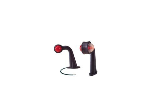 Feu de gabarit LED déporté angle 90° Rouge/Blanc AJBA