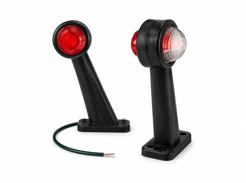 Feu de gabarit déporté LED Rouge/Blanc AJBA