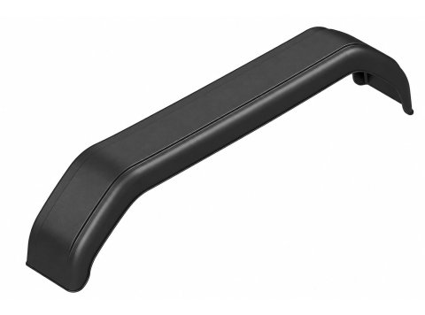 Garde boue plastique tandem angulaire 13/14 pouces – 1550x220x380 mm